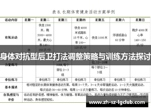 身体对抗型后卫打法调整策略与训练方法探讨